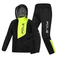 thumbnail image 1 of Chándales Hombres Impermeable Transpirable Traje de lluvia Chaqueta de lluvia y pantalones Traje par, 1 of 7