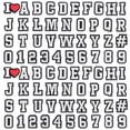 thumbnail image 2 of 37+1 piezas con letras, números, dijes para zapatos, letras dobles de la A a la Z y número Beanumerous Beanumerous, 2 of 2