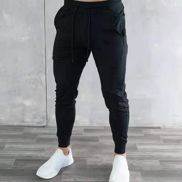 rsp Solid Men Black Track Pants - Buy rsp Solid Men Black Track Pants  Online at Best Prices in India