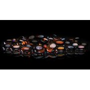 Bond Lavaglass® - Round - Amber Sunset® 10 Lb Jar 4 Pack
