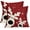 -, variant on Deer Christmas Pillow Covers 20X20 Inch Winter Red Snowflake Reindeer Decorative Pillow Cases Merry Christmas Holiday Square Throw Pillows Set of 2 Home Decor for Sofa Couch Bedroom Outdoor