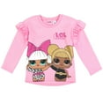 thumbnail image 4 of L.O.L. Surprise! Queen Bee Diva Little Girls Pullover Fleece Sweatshirt and Leggings Outfit Set Little Kid to Big Kid, 4 of 5