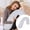 White, variant on V Shaped Pillow Insert, Multifunctional Pillow for Maternity, Side Sleeper, Travel Neck Support, V Shape Pillow for Pregnancy, Back Sleep, Airplane, Car