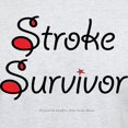 thumbnail image 3 of CafePress - Stroke Survivor Light T Shirt - Men's Classic Graphic T-Shirt, 3 of 4
