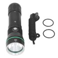 thumbnail image 2 of Dive Torch, Aluminum Alloy Diving Flashlight Wide Application 5000-5700K 1200LM LED  for Camping, 2 of 8