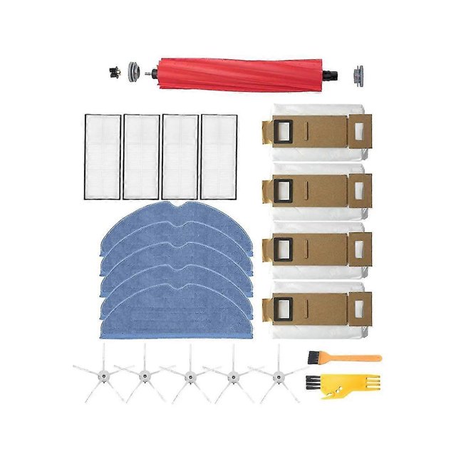 Replacement For S7 / T7s Plus Mop Rag Bag Hepa Filter Side Roller Brush Vacuum Cleaner Spare Parts