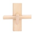 thumbnail image 2 of Brain Teaser Toy, Intelligent Brain Wooden Brain Teaser Jigsaw Lock  For Playing For Thinking, 2 of 8