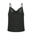 thumbnail image 4 of Giftesty Black Tank Top for Women Sexy Womens Solid Color Casual Basic Strappy Solid Tank Tops, 4 of 7