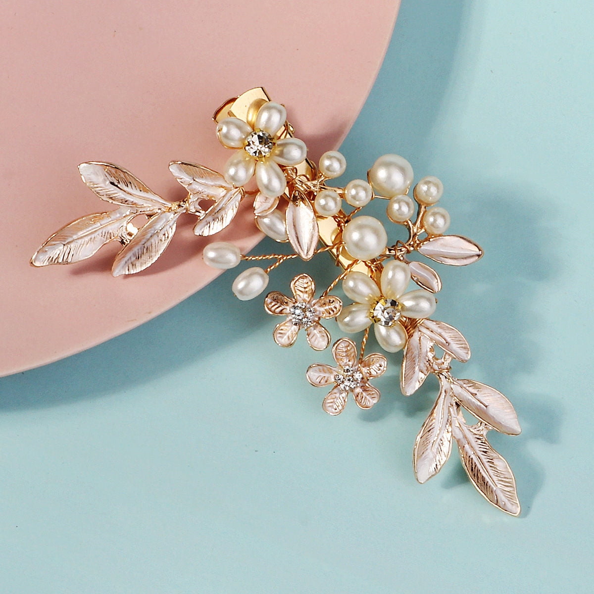 EKE Women’s Hair Clip Vintage Retro Back-Wear Elegant Hair Accessory with Fashion Texture