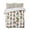 White, variant on Quilts Twin Size Bedding Set, Tropical Cactus Lightweight Quilted Comforter, Spring Summer Potted Plants Watercolor Soft Reversible Bedspread Coverlet with Pillow Covers for All Season, 68" x 86"