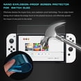 thumbnail image 2 of Protective Case for Nintendo Switch OLED with Nano Explosion-Proof Screen Protector & Joystick Caps, 2 of 14