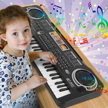 61 Keys Digital Music Electronic Keyboard, iMounTEK Electric Piano Musical Instrument, Kids Learning Keyboard w/ Microphone For Beginners Kids Girls Boys Adults Gift