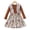 Brown, variant on KYAIGUO 2-6T Toddler Baby Girls Lacy Dress Long Sleeve Knit Tops Floral Dress Spring Fall Tutu Princess Dresses