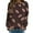 Brown, variant on Sweatshirt for Women Sequin Football Rugby Graphic Print Sunday Casual Long Sleeve Crewneck 2025 Fall Pullover Fall Sweatshirts