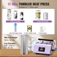 thumbnail image 2 of Tumbler Heat Press Machine VEVOR 325-900mL w/ Sublimation Kit, 2 of 9