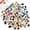 100 Pcs-Random, variant on INMAKER Shoe Charms, 25 100 PCS Decoration Charms for Girls Women Kids and Men