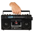 thumbnail image 2 of Radiocasetera QFX Black Bluetooth con Conversión a MP3 y Ecualizador de 3 Bandas Am/Fm, 2 of 7