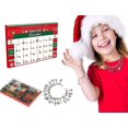 thumbnail image 1 of Calendario de Adviento para niñas, calendario de Adviento de joyería artesanal de moda para mujeres, 1 of 5