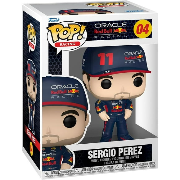 Pop Sports Course Formula 1 Figurine Articulée de 3,75 Pouces - Sergio Perez #04