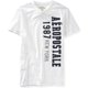 thumbnail image 1 of Aeropostale Mens Vertical 1987 New York Embellecido Camiseta, Blanco, X-Small Aeropostale Camiseta adornada, 1 of 2