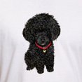 thumbnail image 3 of CafePress - Poodle Pup (Blk) Fitted T Shirt - Fitted T-Shirt, Vintage Fit Soft Cotton Tee, 3 of 4