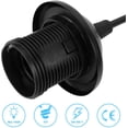 thumbnail image 3 of Pendant Lamp Socket 2 Pcs Lamp Holder Lamp Holder E27 Vintage Lamp Base with Electric Cable Ceiling Pendant Lamp Holder for Home Garden with Installation Accessory, 3 of 5