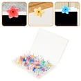 thumbnail image 2 of Shisuyan 100Pcs Delicate Pushpins Multi-function Thumb Tacks Convenient Thumbtacks Map Accessory, 2 of 8