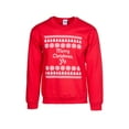 thumbnail image 1 of Mens Merry Christmas Yo Red Ugly Sweater - Medium, 1 of 1