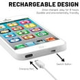 thumbnail image 3 of Kids Phone Toddler Toys for Girls Boys Age 1-3,Christmas Birthday Gifts for Toddler ,Portable Touchscreen Learning Toy for 1 2 3 Year Old, White, 3 of 7