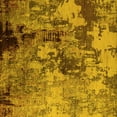 thumbnail image 1 of Ahgly Company Indoor Square Oriental Yellow Industrial Area Rugs, 4' Square, 1 of 4