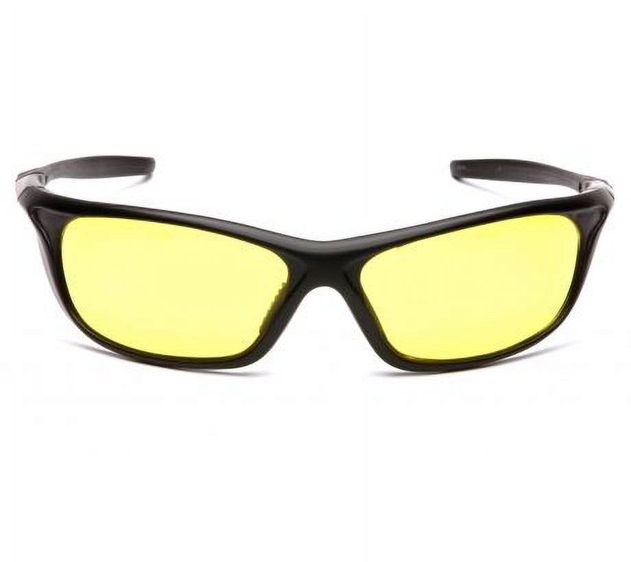 Black Frame/Amber Lens