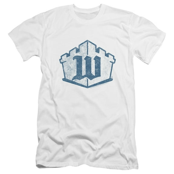 White Castle - Monogram - Premium Slim Fit Short Sleeve Shirt - Large