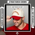thumbnail image 4 of Kansas City Embroidered Hat, Adjustable Baseball Cap with Retro Arched Lettering, Stylish Unisex Cap for Sports, Travel, Concerts and Everyday Fashion, Comfortable Curved Brim Headwear, 4 of 5