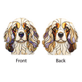 thumbnail image 7 of 89Bloom Cocker Spaniel Stained Glass Hologram Ornament, Dog Stained Glass Suncatcher Ornaments Home Decor, Dog Holographic Ornaments, 7 of 7
