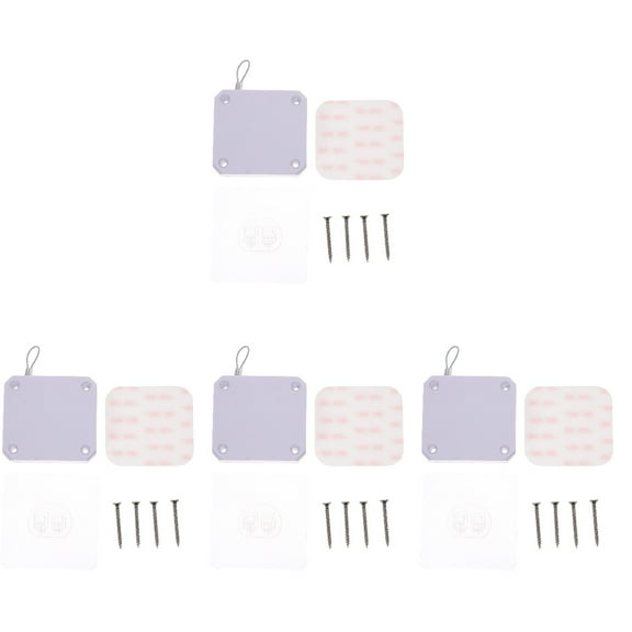 CIMAXIC Cimaxic Self Closing Sliding Door Closer Multi Easy Install for Home 4Pcs