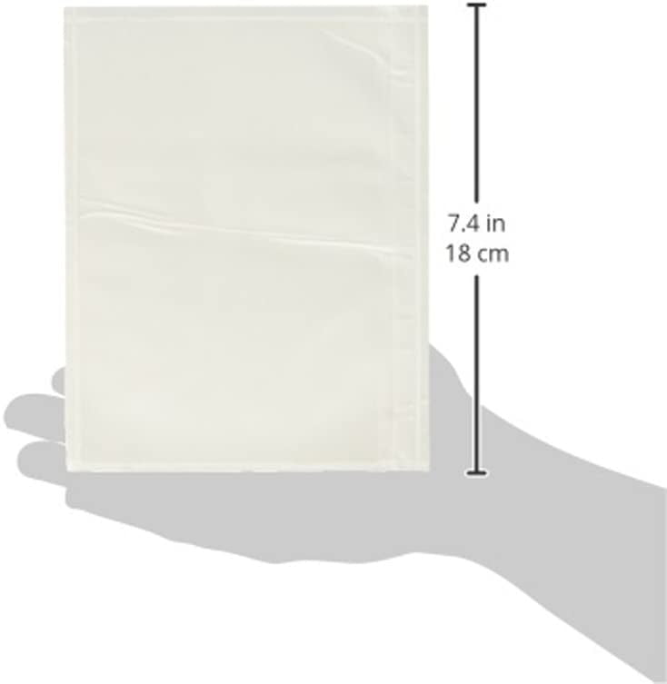 7.5" x 5.5" Clear Adhesive Top Loading Packing List/Shipping Label
