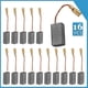 thumbnail image 1 of 16 PCS Carbon Brushes For Motor Bosch Angle Grinder 15mm x 8mm x 5mm Tool, 1 of 5