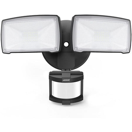 

28W LED Security Lights Motion Sensor Light Outdoor 3000LM Motion Security Light 5500K IP65 Waterproof 2 Head Motion Detector Flood Light for Garage Yard Porch