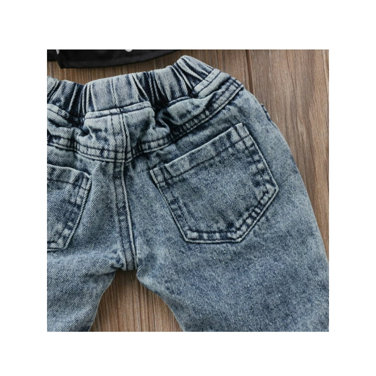 Spring hue Newborn Infant Toddler Kids Baby Girls Bog Hole Jeans Pants  Outfits Clothing