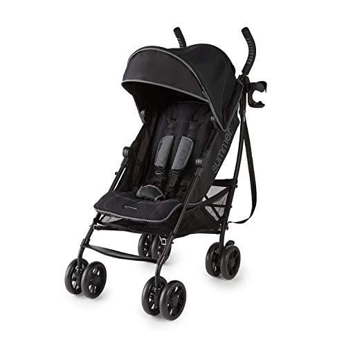 Summer 3Dlite+ Convenience Stroller, Matte Black â Lightweight