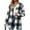 Buffalo Plaid, variant on HUBERY Women Open Front Long Sleeve Houndstooth Plaid Print Cardigan