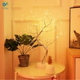 thumbnail image 5 of Deago 20" Tabletop Bonsai Tree Light with 108 LED Copper Wire String Lights, DIY Artificial Tree Lamp,Battery/USB Operated, for Bedroom Christmas Party Decoration(Warm White), 5 of 8