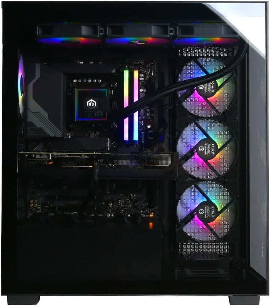 CyberPowerPC Gamer Xtreme VR Gaming PC, Intel Core i9-14900KF 3.2GHz, GeForce RTX 5070 12GB, 32GB DDR5, 2TB PCIe 4.0 SSD, WiFi Ready & Windows 11 Home (GXiVR8080A39)