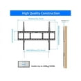 thumbnail image 4 of Fixed Heavy Duty Low Profile Flat Panel Wall Mount, Max Panel Weight 60kg Designed for Most of 40-100 inch LED, LCD, OLED Flat Panels, Supports up to VESA 800x600mm BIGASSMOUNT60 Amer Mounts, 4 of 5