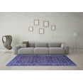 thumbnail image 3 of Ahgly Company Indoor Rectangle Oriental Blue Traditional Area Rugs, 2' x 3', 3 of 4
