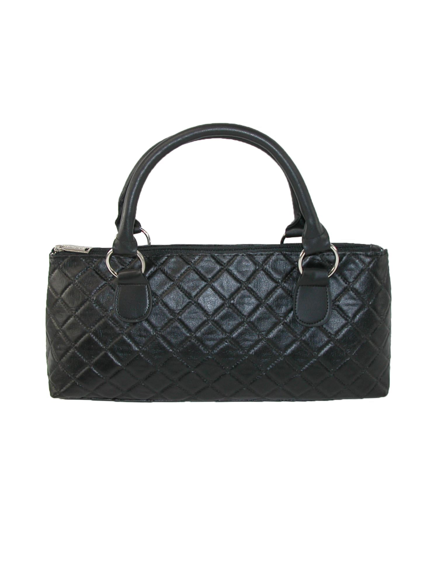 Primeware Quilted Wine Bottle Clutch Lunch Bag Purse Size One