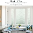 thumbnail image 4 of Privacy Artist, Opaque Window Stickers With Semi-Private Frosted Glass Film, Decorative And Protective Static Cling For Home Office, Easy Installation UV Blocking Coverings, 4 of 6