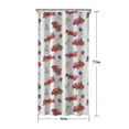 thumbnail image 5 of Red Christmas Truck Pattern Shower Curtain 36"x72" ,Bathroom Decorative Shower Curtains Set with 12 Hooks,Modern Waterproof Washable Shower Curtain, 5 of 6