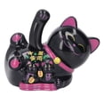 thumbnail image 1 of Lucky Cat Waving Arm, Solar Waving Cat Chinese Waving Cat Chinese Lucky Cat with Innovative Cute Auto Waving Arm Solar Powered for Car Dashboard Checkout Counter Start Business, 1 of 7