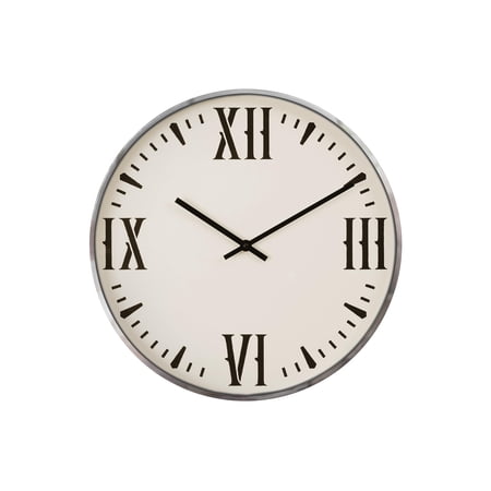 Clocks - 20 Round - Wall Clock - Black - White - Modern